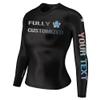 DIYUME Women's Graphic Customized Gifts Lightweight Soft Gym Running Dry Fit Athletic Tops,Black XL view 2