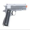 Golden Ball 330 FPS Airsoft 1911 Metal Spring Powered Airsoft Pistol - Silvery view 2