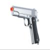Golden Ball 330 FPS Airsoft 1911 Metal Spring Powered Airsoft Pistol - Silvery view 3
