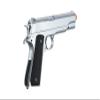 Golden Ball 330 FPS Airsoft 1911 Metal Spring Powered Airsoft Pistol - Silvery view 4