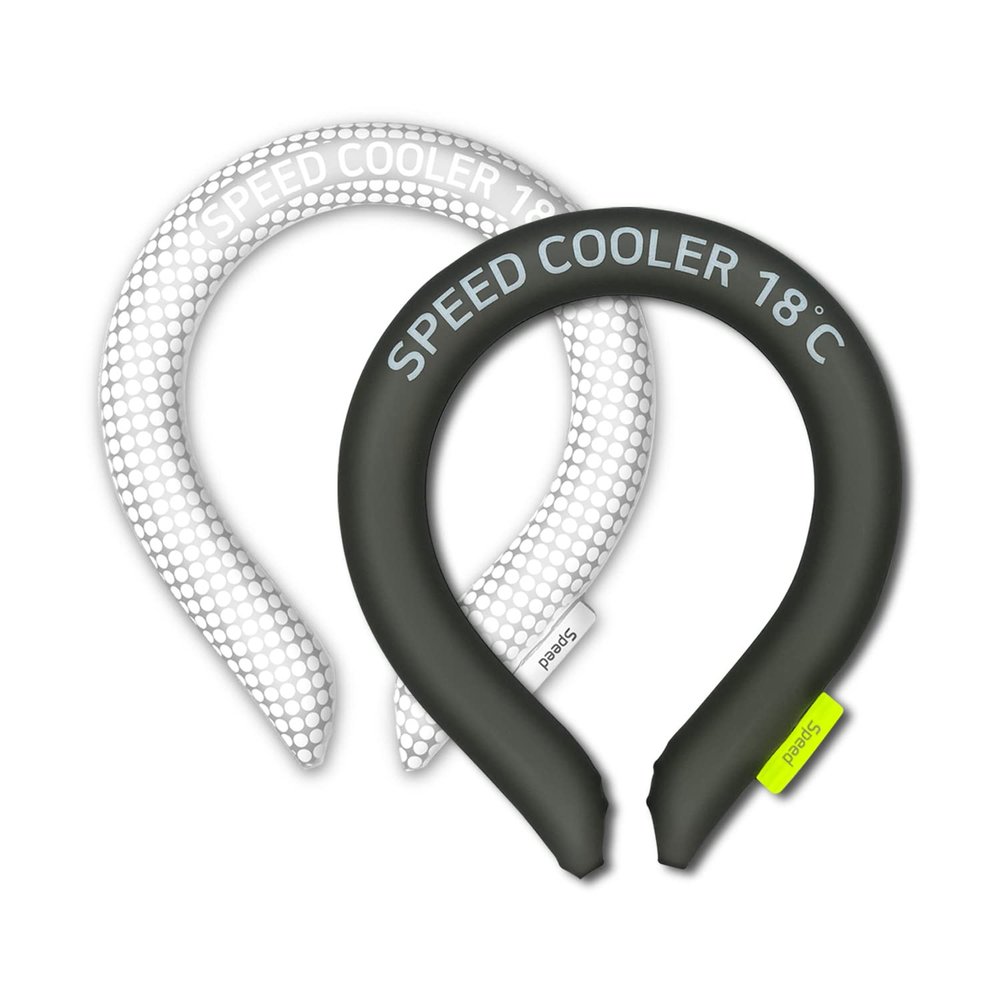 SpeedUSA Insta Speed Neck Coolers (2-Pack) (WhiteDot & Darkgray)