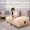 PHASFBJ Inflatable Couch Air Chair, Beach Chair for Water Proof & Anti-Air Leaking Design, Blow Up Chair Indoor & Outdoor, Inflatable Lounger Air Chair Sofa Bed Sleeping Bag Couch,Pink view 4