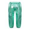 Daenrui Kids Girls Boys Metallic Shiny Jazz Hip Hop Street Dance Pants Harem Pants Athletic Leggings Dancewear Bluegreen 16 Years view 3