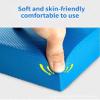 LOWFI Yoga Balance Board Mat Home Soft Pedal Mat, Stabilization Workout, Knee & Ankle Workout, Strength Training, Rehabilitation - Adult, Child and Travel Chair Mat Blue view 3