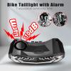 WSDCAM Bike Tail Light with Turn Signals and Brake Light Bike Horn Alarm with Remote, Built in Speaker/Light Sensor/Vibration Sensor, Smart Auto ON/Off Rechargeable Waterproof Rear Bike Light 2 Pack view 4