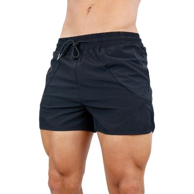 JEsilunmaMY Mens Workout Running Shorts Casual Elastic Waist Stretch Summer Beach Shorts Slim Athletic Jogger Sweat Shorts (Black,3X-Large)