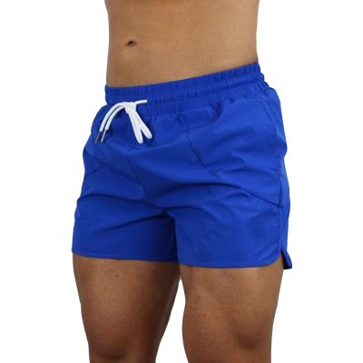 JEsilunmaMY Mens Workout Running Shorts Casual Elastic Waist Stretch Summer Beach Shorts Slim Athletic Jogger Sweat Shorts (Blue,3X-Large)