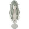osseoca Cosplay wig greyish green 80cm Cute Anime Halloween view 1