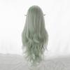 osseoca Cosplay wig greyish green 80cm Cute Anime Halloween view 3