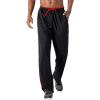 JEsilunmaMY Athletic Sweatpants for Men Solid Color Elastic Waist Joggers Track Pants Hip Hop Breathable Casual Sports Pants (Black1,Medium) view 1
