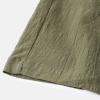JEsilunmaMY Casual Linen Shorts for Men Elastic Waist Summer Beach Drawstring Shorts Slim Fit Lounge Shorts with Pockets (ArmyGreen,Small) view 4