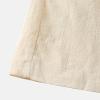 JEsilunmaMY Casual Linen Shorts for Men Elastic Waist Summer Beach Drawstring Shorts Slim Fit Lounge Shorts with Pockets (Khaki,Small) view 4