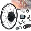 Oiyekntd 48V 500W/1000W/1500W Electric Bike Conversion Kit, Front Wheel Electric Bicycle Motor Conversion Kit with PAS System, Ebike Conversion Kit with KT-LCD5 Display,48V500W-20 view 1