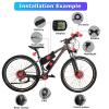 Oiyekntd 48V 500W/1000W/1500W Electric Bike Conversion Kit, Front Wheel Electric Bicycle Motor Conversion Kit with PAS System, Ebike Conversion Kit with KT-LCD5 Display,48V500W-20 view 3