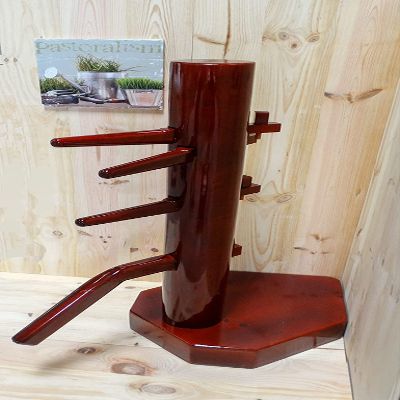 Wing Chun Wooden Dummy Corner (Wine Color)