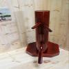 Wing Chun Wooden Dummy Corner (Wine Color) view 2