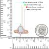 OMRANII Rose Tone, Lab Created White Opal Size-7 Two Piece Vintage Style Art Deco Wedding Engagement Bridal Set Ring Band Marquise Round CZ 925 Sterling Silver view 3