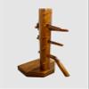 Wing Chun Wooden Dummy with Base and Chest with Lid (Walnut) view 2