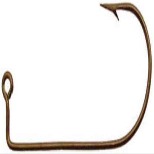 1000 - #10 Eagle Claw 570 Bronze Jig Hooks for Molds