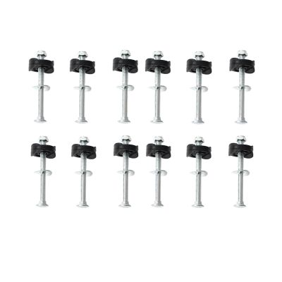 Trampoline Accessories Trampoline Screws Screws to fix The Trampoline Suitable for Large Trampolines(Long Screw 6mm-12pack)