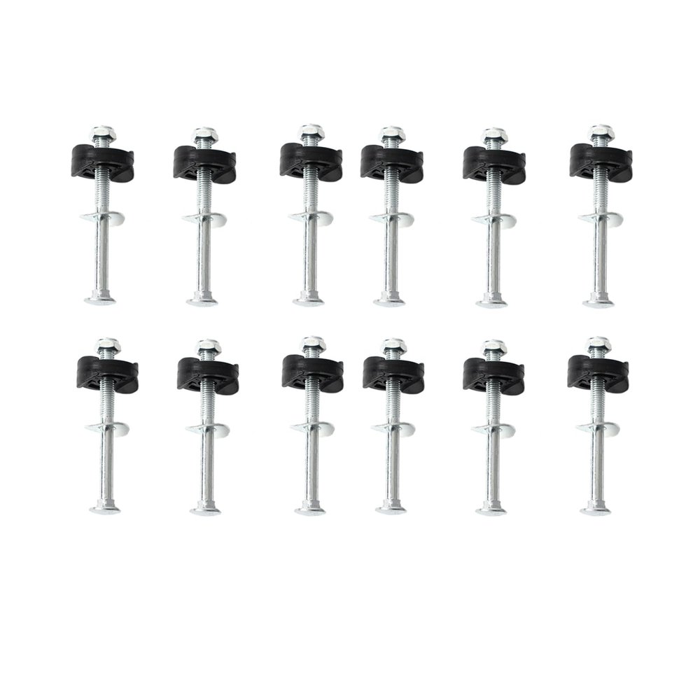 Trampoline Accessories Trampoline Screws Screws to fix The Trampoline Suitable for Large Trampolines(Long Screw 6mm-12pack)