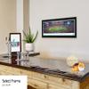 2023 Super Bowl Kickoff - Kansas City Chiefs vs Philadelphia Eagles - 41.5x15-inch Green Single Mat, Select Framed Picture by Blakeway Panoramas view 2