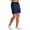 Hanes Men's Originals Cotton Pockets, Pull-On Jersey Gym Shorts, 7", Athletic Navy view 4