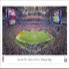 2023 Super Bowl Kickoff - Kansas City Chiefs vs Philadelphia Eagles - Unframed 40 x 13.5 Poster by Blakeway Panoramas view 1