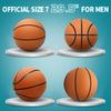 12 Pack 29.5" Official Size 7 Basketball Balls Inflatable with Pump for Men for Outdoor, Indoor or TrainingMens Adult Basketball (Orange) view 2