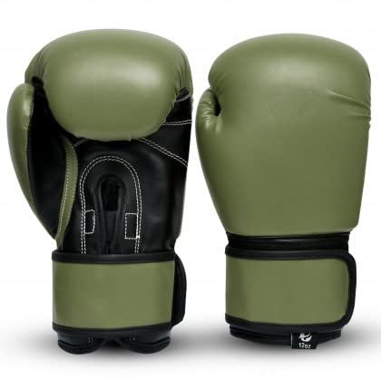 UFG- Essential Boxing Gloves SAGE Green/Black (12 oz)