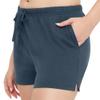 Hanes Comfortblend Originals, Cotton Jersey, Gym Shorts for Women, 2.5", Plus, Trekking Grey view 4