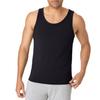 Hanes Originals Tri-Blend Top, Lightweight Men, Sleeveless Tank Shirt, Black view 1
