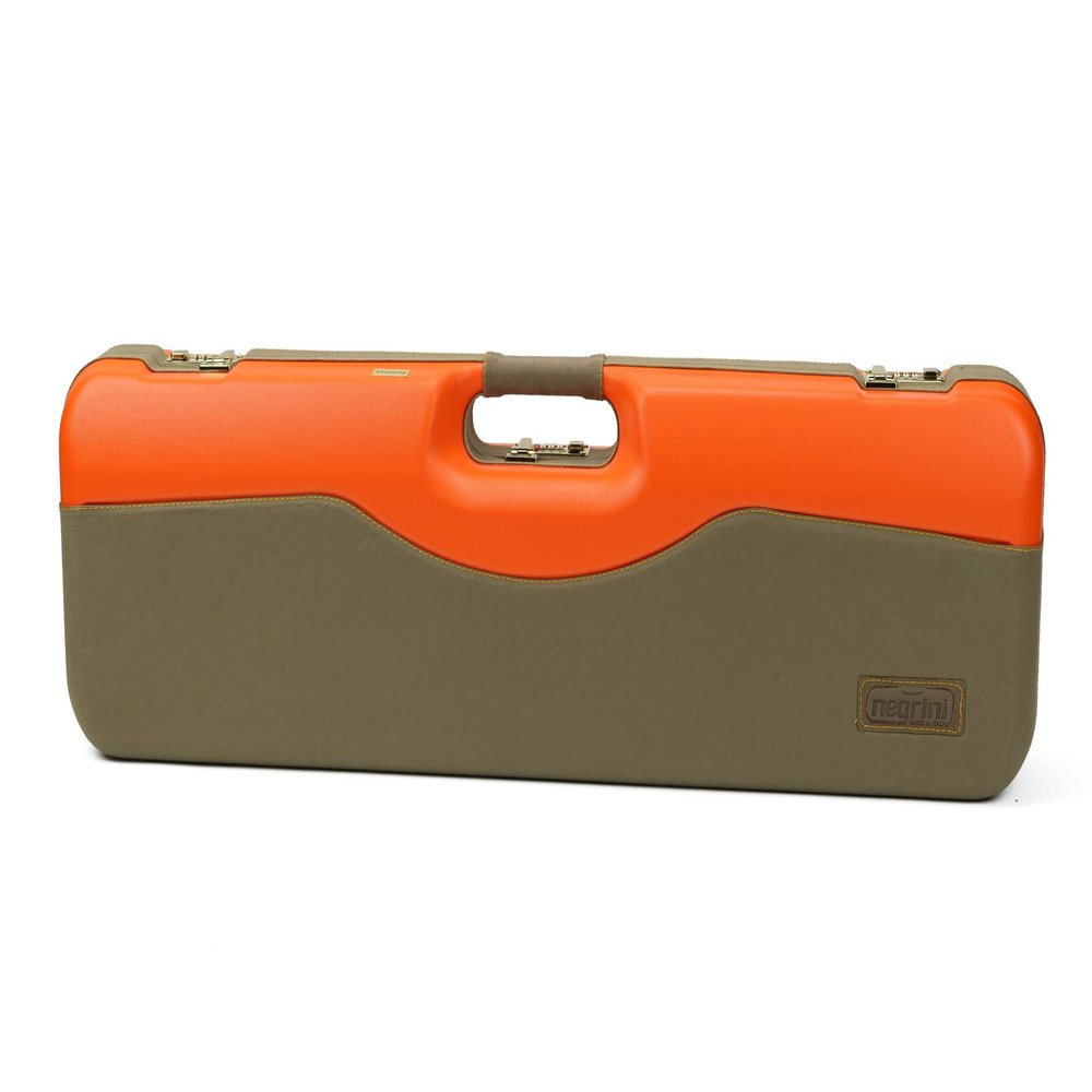 Negrini WINGS Khaki Blaze OU/SxS Deluxe Hunting Combo Shotgun Case - 1621BLXP/6275