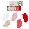 Novibaby Baby Socks 0-6 Months, Infant Ankle Socks for Boys and Girls, Essential Baby Items for Newborns (US, Age, 0 Months, 6 Months, Love5) view 1