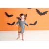 Mud Pie Girl Halloween Toddler T-Shirt Dress, Gray, Larg, 4T-5T view 2