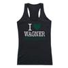 Wagner College Seahawks I Love Tank Top - Black, X-Large view 1