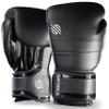 Sanabul Lab Series Boxing Gloves for Men & Women, Kickboxing Muay Thai Gloves, Punching Heavy Bag Sparring Training, Black-White 10 oz view 1