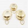 A HALLOWEEN STORE Set of 3 Pieces Handmade Brass Push Button Compass -Direction Compass, Brass Pocket Navigation Compass, Pirate Gift Compass Birthday Gift Valentine's Gift (Polished) view 2