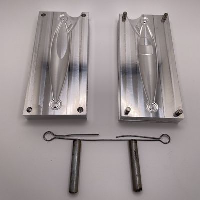 CustomFishingLureMolds Slow Fall Pitch Fishing Lures Mold for Lead Metal That Will give Your Lure Rector Action. (150g)