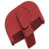 NDZ Performance Rear Slide Cover Plate for Smith & Wesson SD9, SD9 VE, SD40, SD40 VE 9MM & .40 S&W Laser Engraved Anodized Aluminum in Red - America Text view 4