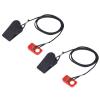 2PCS Treadmill Safety Key,Treadmill Parts,Treadmill Safety Switch Emergency Stop Magnet Clip Security Lock Treadmill Start Key Red view 1