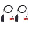 2PCS Treadmill Safety Key,Treadmill Parts,Treadmill Safety Switch Emergency Stop Magnet Clip Security Lock Treadmill Start Key Red view 4