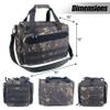 Piscorush Tactical Gun Range Bag Deluxe Pistol Shooting Range For Shooting, Range, Storage and Transport (Camo) view 2