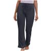 XUNRYAN Bootcut Yoga Pants with Pockets Women Workout Leggings Drawstring High Waist Tummy Control Running Gym Activewear Black view 1