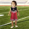 Little King NCAA Toddler/Youth Girls Team Cheer Jumper Dress-South Carolina-4T view 3