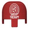 NDZ Performance Rear Slide Cover Plate for Smith & Wesson SD9, SD9 VE, SD40, SD40 VE 9MM & .40 S&W Laser Engraved Anodized Aluminum in Red - Group Therapy Target view 1