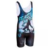 KO Sports Gear Unisex Wrestling Singlet for Adult Wrestlers - Wrestling Singlet for Men & Women - Bold Durable Uniform, Stretchy Breathable Material - Beast Mode, Adult X-Small view 4