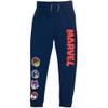 Marvel Boys Mini Line Up Joggers, Multi, Small view 1