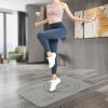 NineFit Basics 8mm Jump Rope Mat Non-Slip TPE Skipping Rope Mat Shock Absorption Pad Workout Fitness Mat For Home Gym Accessories Pilates Workouts Stretching Mats, Fitness Workouts Rope 40x60cm (A) view 3