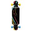Yocaher Punked Bamboo Longboard Skateboard Freestyle 40" x 9.75"Cruiser w/BLACKWIDOW Premium Clear Grip Tape, Heavy Duty Aluminum Alloy Truck, 71mm Longboard Wheels (Sway) view 1